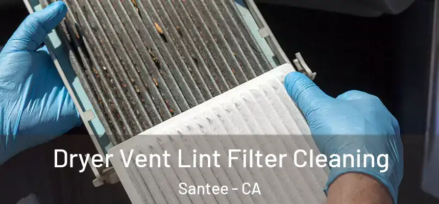 Dryer Vent Lint Filter Cleaning Santee - CA